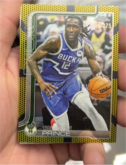 2025-26 Topps Chrome #147 Taurean Prince — front
