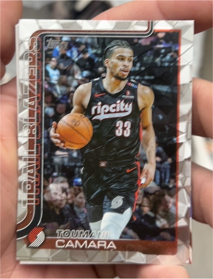 2025-26 Topps #128 Toumani Camara — front