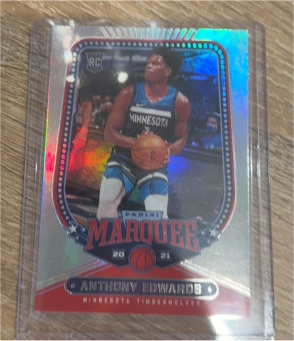2020-21 Panini Chronicles Marquee #254 Anthony Edwards — front