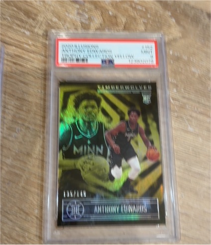 2020-21 Panini Illusions #152 Anthony Edwards Rookie RC — front