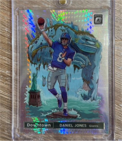 2019 Panini Donruss Optic #DT-17 Daniel Jones Downtown — front
