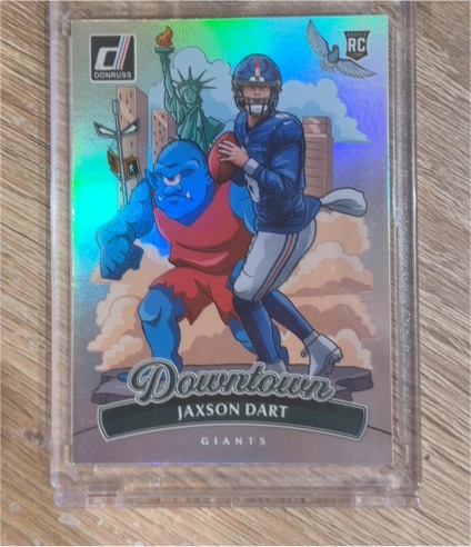 2025 Donruss #14 Jaxson Dart Downtown — front