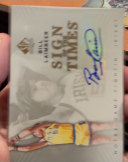 2012-13 SP Authentic Sign of the Times #S-DL Dale Launer — front