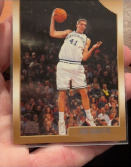 1998-99 Topps #154 Dirk Nowitzki — front