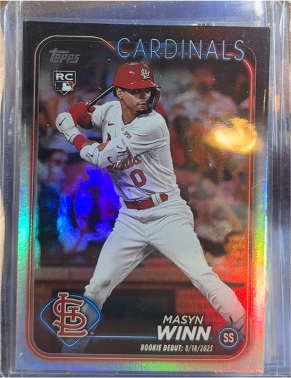 2024 Topps Update #US272 Masyn Winn — front