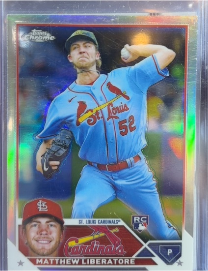2023 Topps Chrome #157 Matthew Liberatore — front