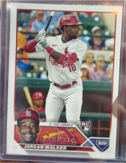 2023 Topps Series 2 #344 Jordan Walker — front