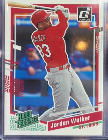 2023 Donruss #50 Jordan Walker — front