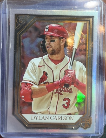 2021 Topps Gallery #197 Dylan Carlson — front