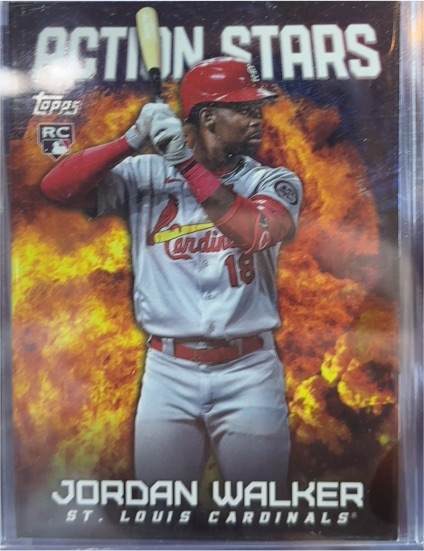 2023 Topps Update #AS-12 Jordan Walker Action Stars — front