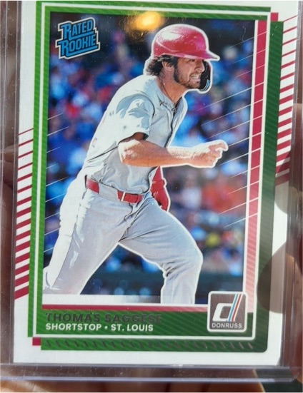 2025 Donruss #30 Thomas Saggese — front