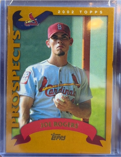 2002 Topps Traded Prospects #T226 Joe Rogers — front