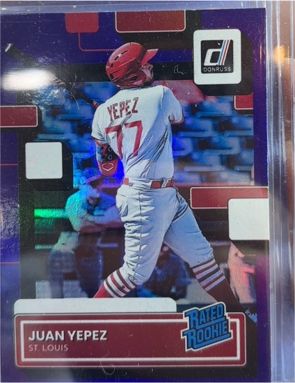 2022 Donruss #69 Juan Yepez — front