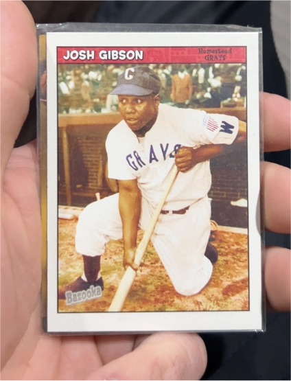 2006 Topps Bazooka #1 Josh Gibson — front