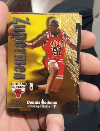 1997-98 Skybox Z-Force #192 Dennis Rodman — front