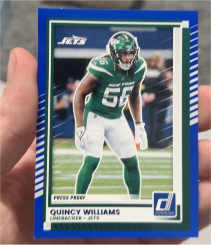 2025 Panini Donruss #157 Quincy Williams — front