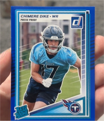 2025 Donruss #387 Chimere Dike — front