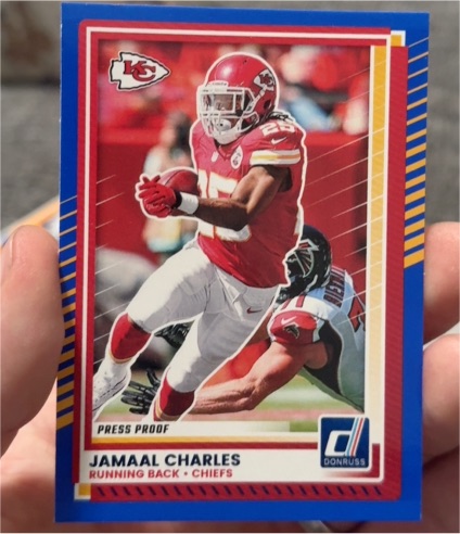2025 Donruss #35 Jamaal Charles — front