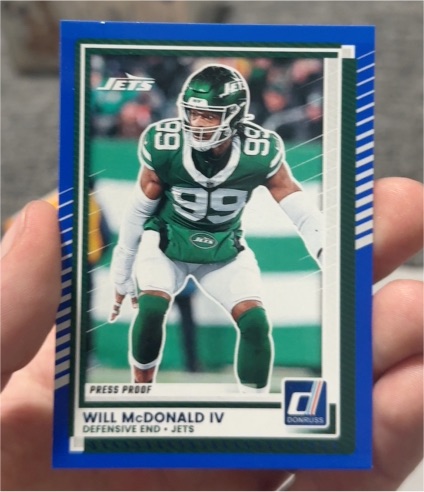 2025 Panini Donruss #241 Will McDonald IV — front