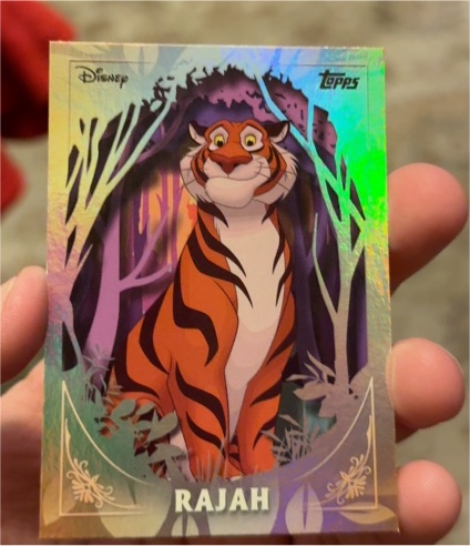 2025 Topps Disney Wonder Furry Friends #FF-12 Rajah — front