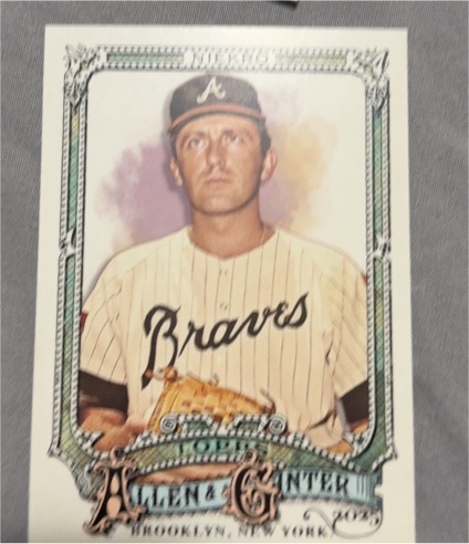 2025 Topps Allen & Ginter #312 Phil Niekro — front