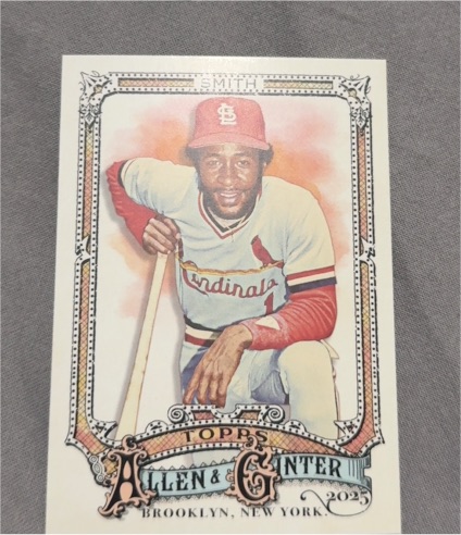 2025 Topps Allen & Ginter #58 Ozzie Smith — front
