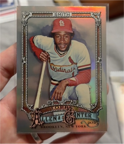 2025 Topps Allen & Ginter #58 Ozzie Smith — front
