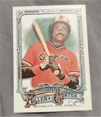 2025 Topps Allen & Ginter #180 Eddie Murray — front