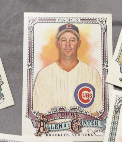 2025 Topps Allen & Ginter #41 Greg Maddux — front