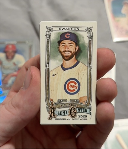 2025 Topps Allen & Ginter #52 Dansby Swanson — front
