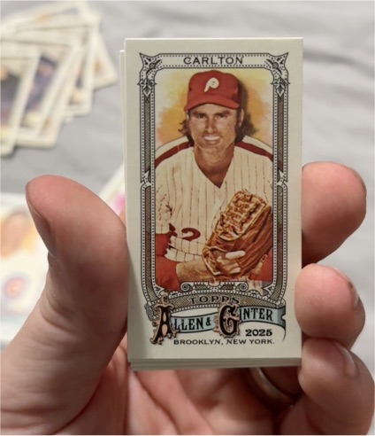 2025 Topps Allen & Ginter #38 Steve Carlton — front