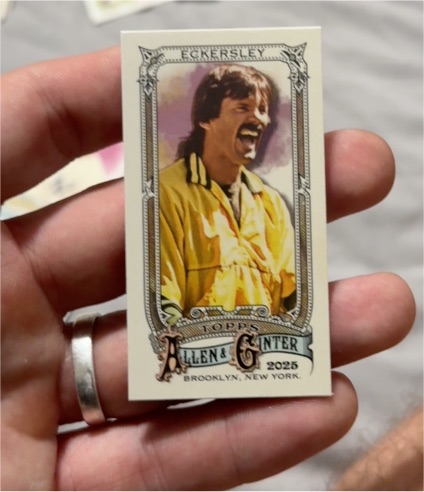 2025 Topps Allen & Ginter #316 Dennis Eckersley — front
