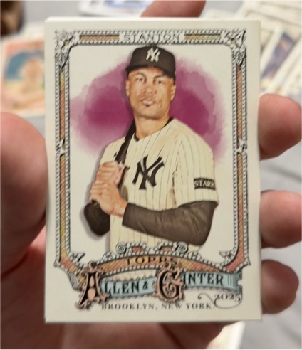 2025 Topps Allen & Ginter #248 Giancarlo Stanton — front