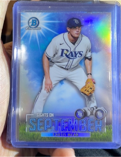 2023 Bowman Chrome #SOS-20 Curtis Mead Sights on September — front