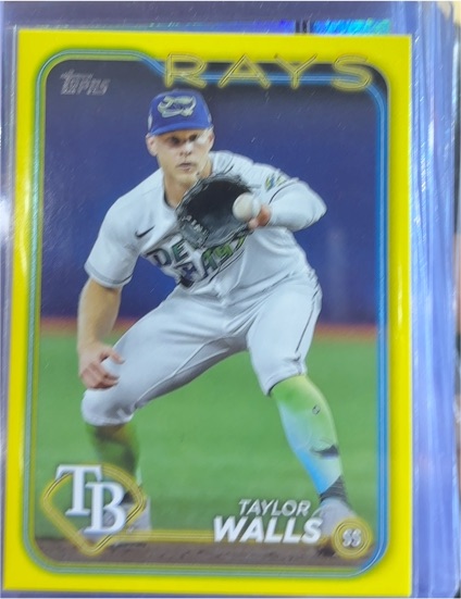 2024 Topps #559 Taylor Walls — front