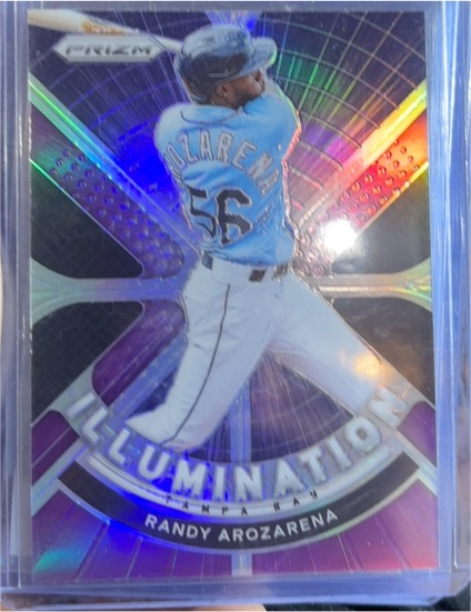 2021 Panini Prizm #IL-4 Randy Arozarena Illumination — front