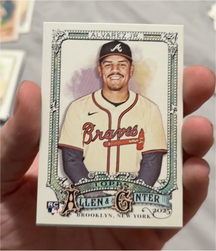2025 Topps Allen & Ginter #201 Nacho Alvarez Jr. — front