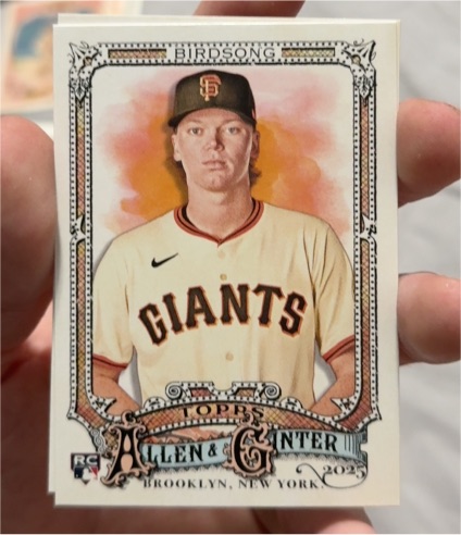 2025 Topps Allen & Ginter #241 Hayden Birdsong — front