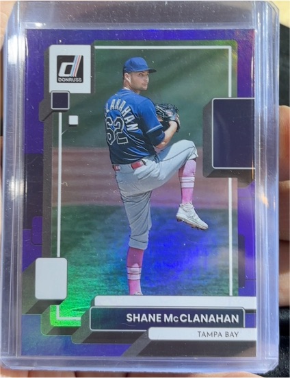 2022 Donruss #124 Shane McClanahan — front