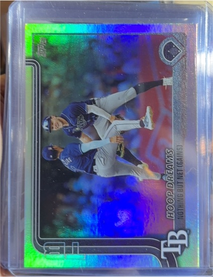 2025 Topps Series 1 #291 Hoop Dreams Tampa Bay Rays — front
