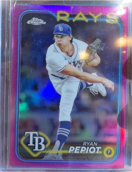 2024 Topps Chrome #128 Ryan Pepiot — front