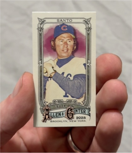 2025 Topps Allen & Ginter #331 Ron Santo — front