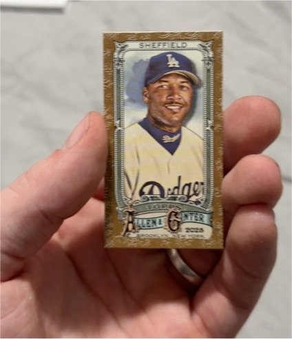 2025 Topps Allen & Ginter #6 Gary Sheffield — front