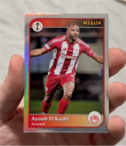 2024 Topps Merlin Ayoub El Kaabi — front