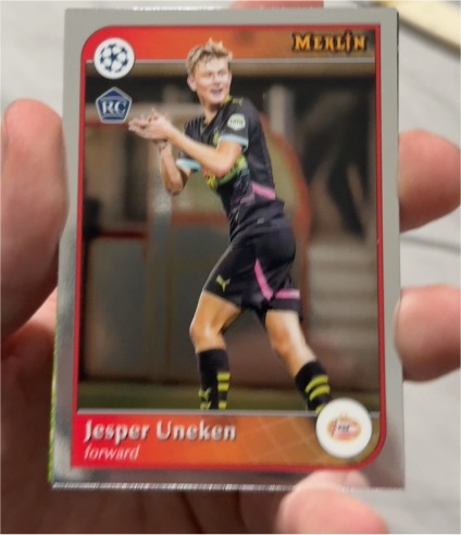 2024-25 Topps Merlin UEFA Club Competitions #62 Jesper Uneken — front