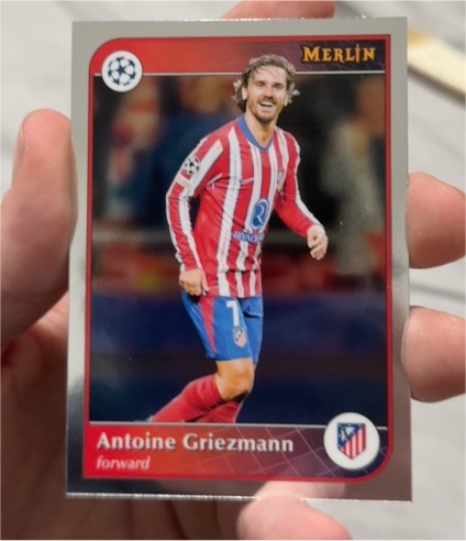 2024-25 Topps Merlin UEFA Club Competitions #184 Antoine Griezmann — front