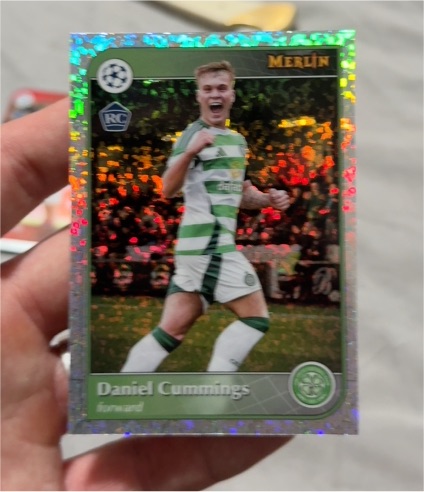 2024-25 Topps Merlin UEFA #166 Daniel Cummings — front