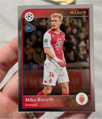2024 Topps Merlin UEFA Club Competitions #116 Mika Biereth — front