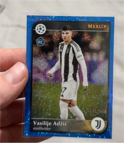 2024-25 Topps Merlin UEFA #173 Vasilije Adzic — front