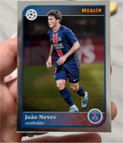 2024-25 Topps Merlin UEFA #87 João Neves — front